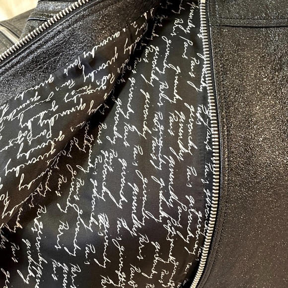 Givenchy NWT Shiny Black Leather Wild Lining Mini Skirt 8 Runway - Picture 6 of 8